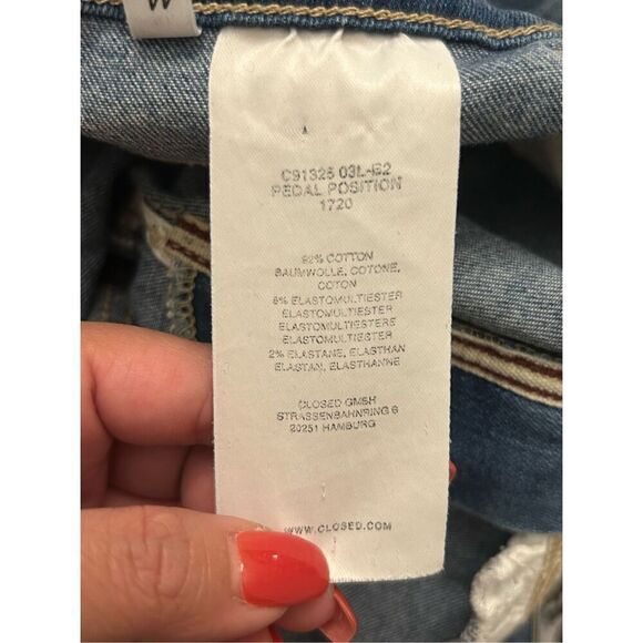 CLOSED Pedal Position ankle jeans size ITA 44 / US 28-29 - Picture 12 of 13